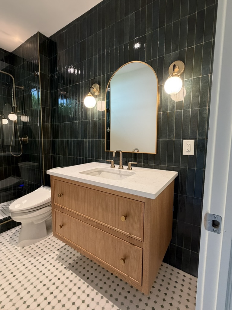 Bathroom remodeling project by Buford Renovations