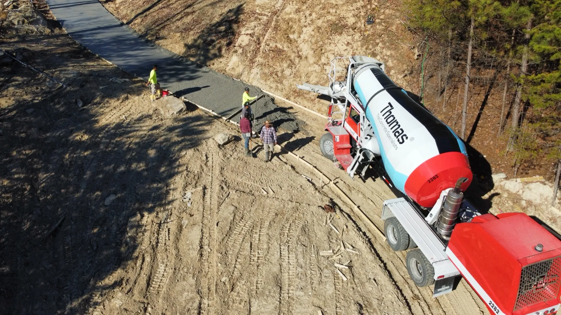 A Concrete Day project in the Atlanta metro area by Buford Renovations