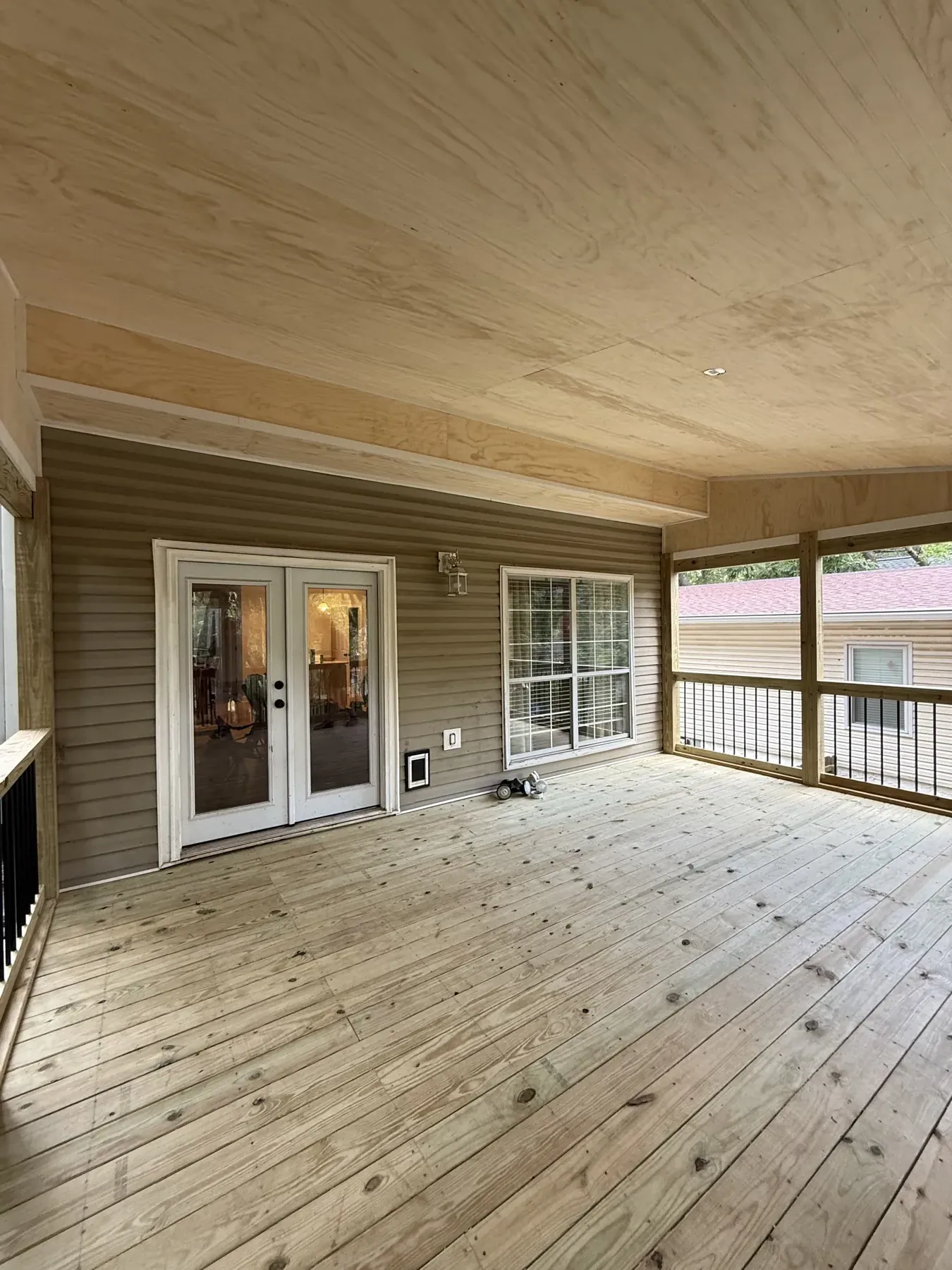 Covered Retreat project in the Atlanta metro area by Buford Renovations