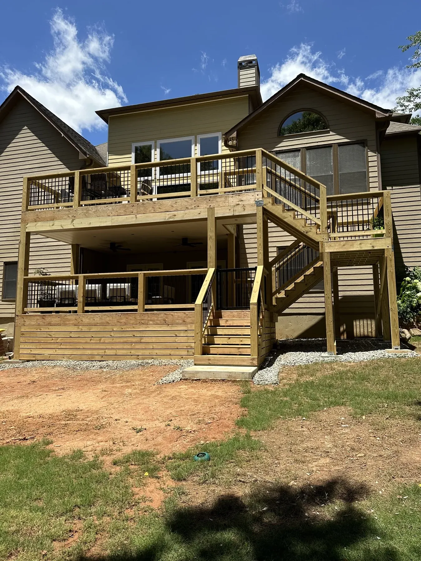Double Deck Retreat project in the Atlanta metro area by Buford Renovations