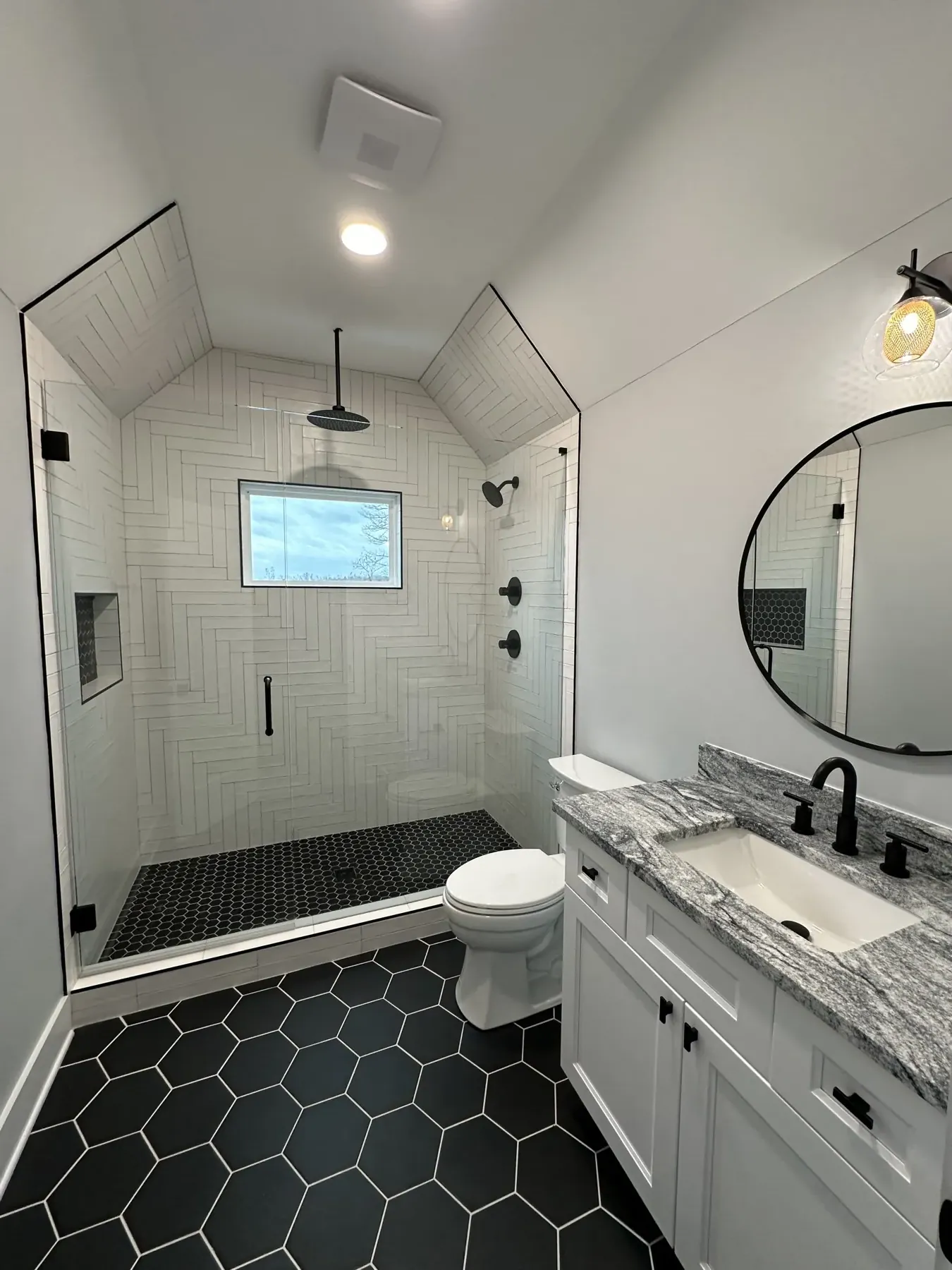 Hex & White project in the Atlanta metro area by Buford Renovations