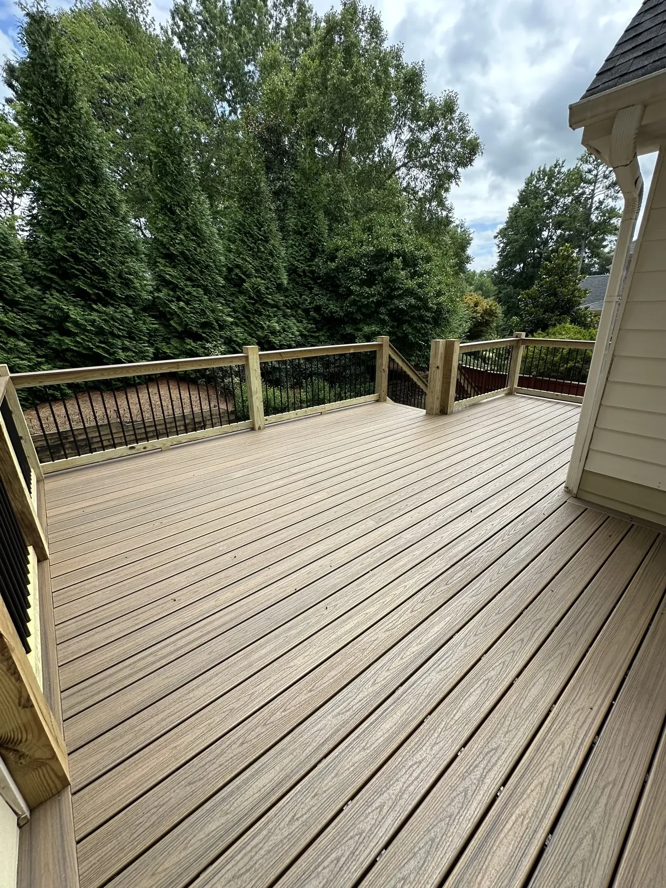 Trex Deck project in the Atlanta metro area by Buford Renovations